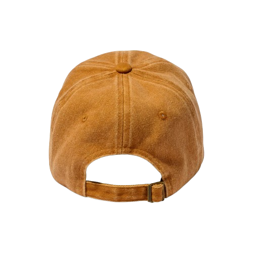 Amber Orange Adjustable Baseball Cap Unisex Casual Wear