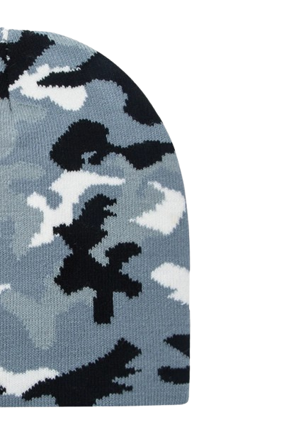 Unisex Camouflage Knit Beanie Stylish and Comfortable Winter Hat