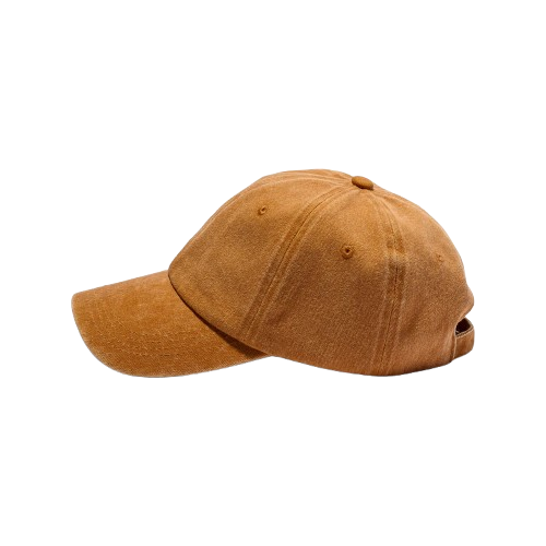 Amber Orange Adjustable Baseball Cap  Unisex Casual Wear