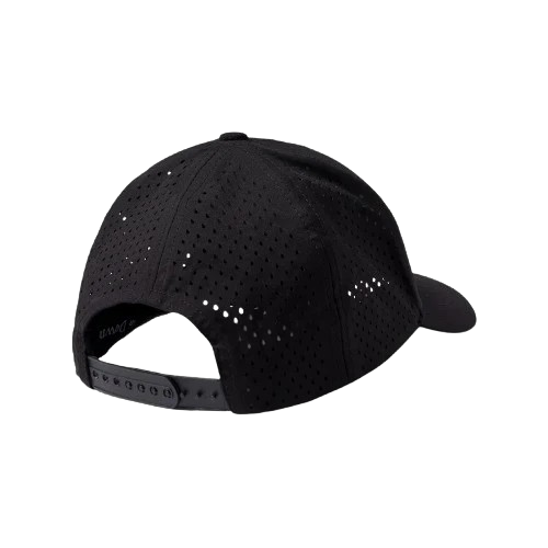 Unisex Breathable Mesh Cap in Black