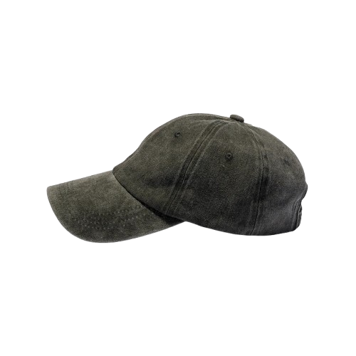 Onyx Black Adjustable Baseball Cap Unisex Casual Wear